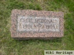 Cecil Paul Mcdonald