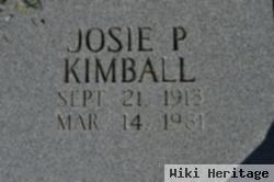 Josie P Kimball