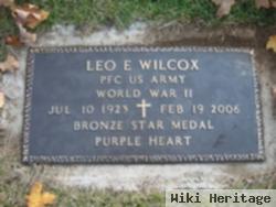 Leo E Wilcox