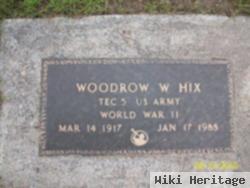 Woodrow Wilson "jim" Hix