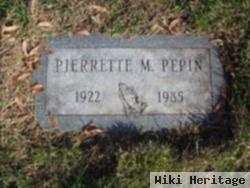 Pierrette P Parent Pepin