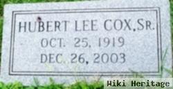 Hubert Lee Cox, Sr