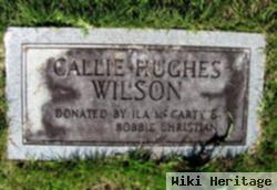 Hulda Caroline "callie" Hughes Wilson