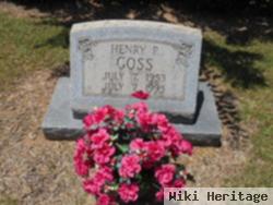 Henry P Goss