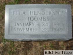 Ella Henderson Toombs