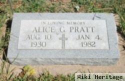 Alice G. Pratt