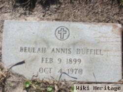 Beulah Annis Hanley Duffill