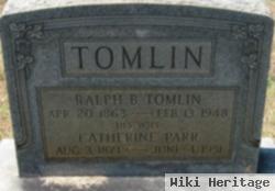 Ralph Benjamin Tomlin