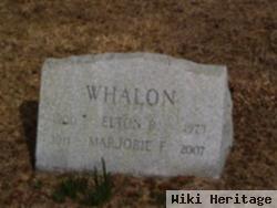 Marjorie F. Whalon