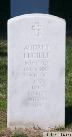 Audrey Lucille Patchin