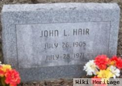 John L. Hair
