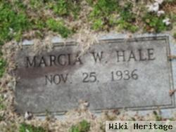 Marcia W Hale