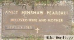 Ancy Hinshaw Pearsall