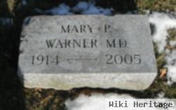 Mary P Warner