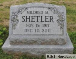 Mildred M Shetler