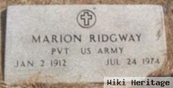 Marion Ridgway