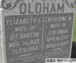 Elizabeth Goodman Oldham Horton