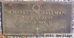 Charles W "charlie" Hallman, Sr