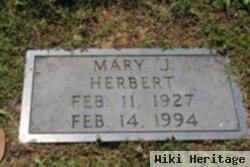 Mary Jeannette Herbert