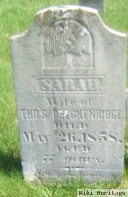 Sarah Mcmillan Breckenridge