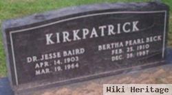 Dr Jesse Baird Kirkpatrick