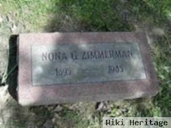 Nona G Hackett Zimmerman