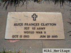 Alice Frances Clayton