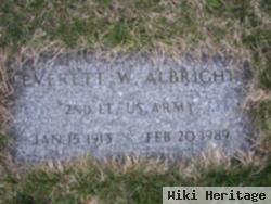 Everett W Albright