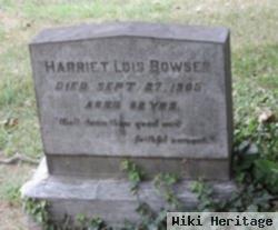 Harriet Lois Bowser