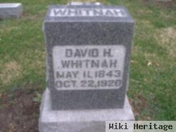 David Henry Whitnah