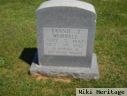 Fannie J Whitt Worrell