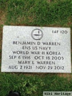 Benjamin Davis Warren