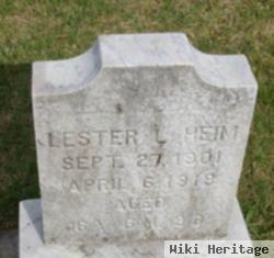 Lester L Heim