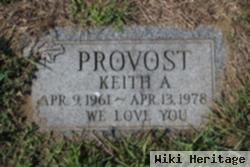 Keith A Provost