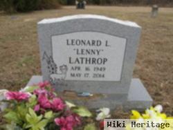Leonard L "lenny" Lathrop