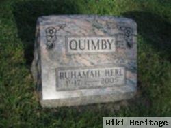 Ruhamah Herl Quimby