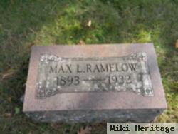 Max L Ramelow