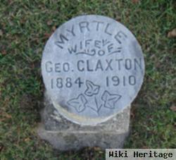 Myrtle Rice Claxton