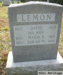 Sarah M. Lemon