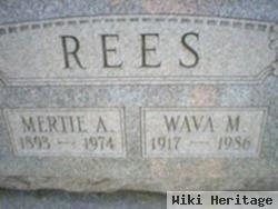 Gertie M Rees