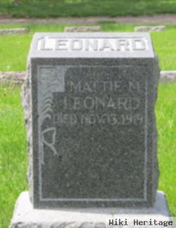 Mattie M. Leonard