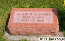 Alice M Lackey