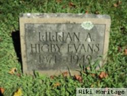 Lillian A Higby Evans