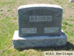 Fannie I. Gregory Brown