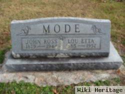 John Ross Mode
