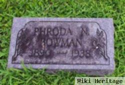 Phroda N. Noblet Bowman