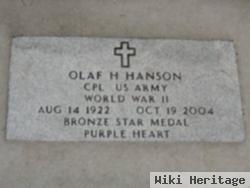 Olaf Harold Hanson