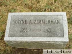 Wayne A Zimmerman