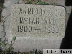 Annetta May Mcfarland