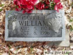 Carrie E. Williams